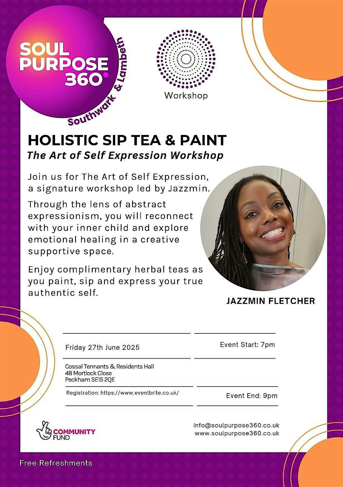 Holistic Sip Tea and Paint, 27 June | Event in London | AllEvents