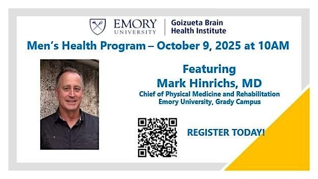 Men's Health Program - October 9, 2025, 9 October | Event in Atlanta | AllEvents