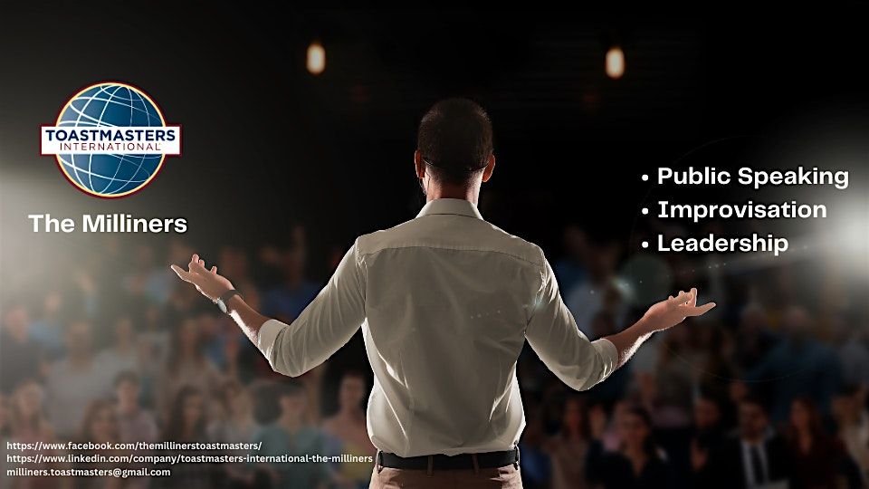 Public Speaking & Leadership - Toastmasters Club  The Milliners, 1 December | Event in Milano | AllEvents