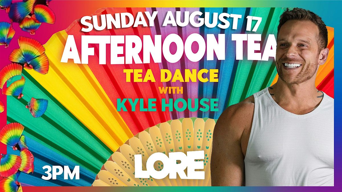 Afternoon Tea: A Tea Dance with Kyle House, 17 August | Event in Atlanta | AllEvents