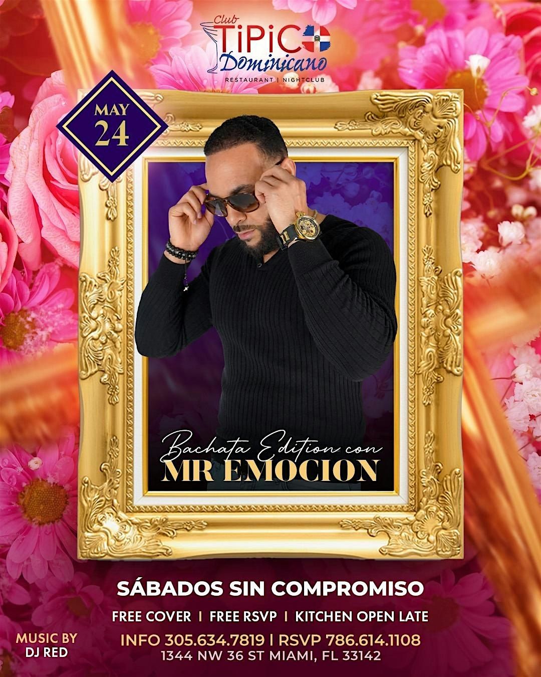 Sábado Sin Compromiso Bachata Edition Con Mr. Emocion, 24 May | Event in Miami | AllEvents