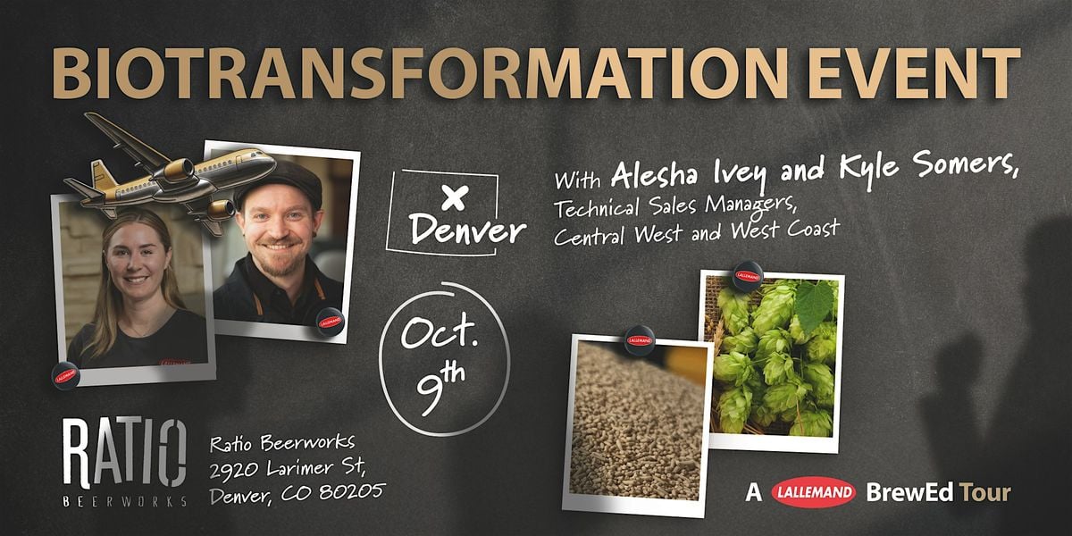 Lallemand BrewEd Biotransformation Seminar, 9 October | Event in Denver | AllEvents