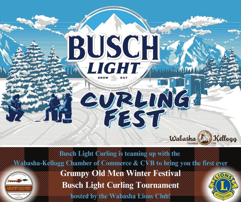 Grumpy Old Men Winter Festival Busch Light Curling Tournament!, Izaak