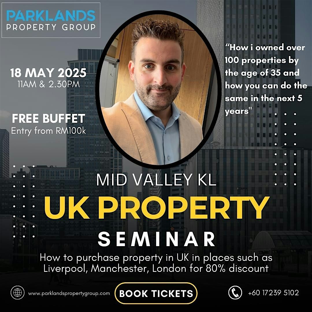 UK property seminar - How to own landed property  for less than RM350k, 25 May | Event in Kuala Lumpur | AllEvents