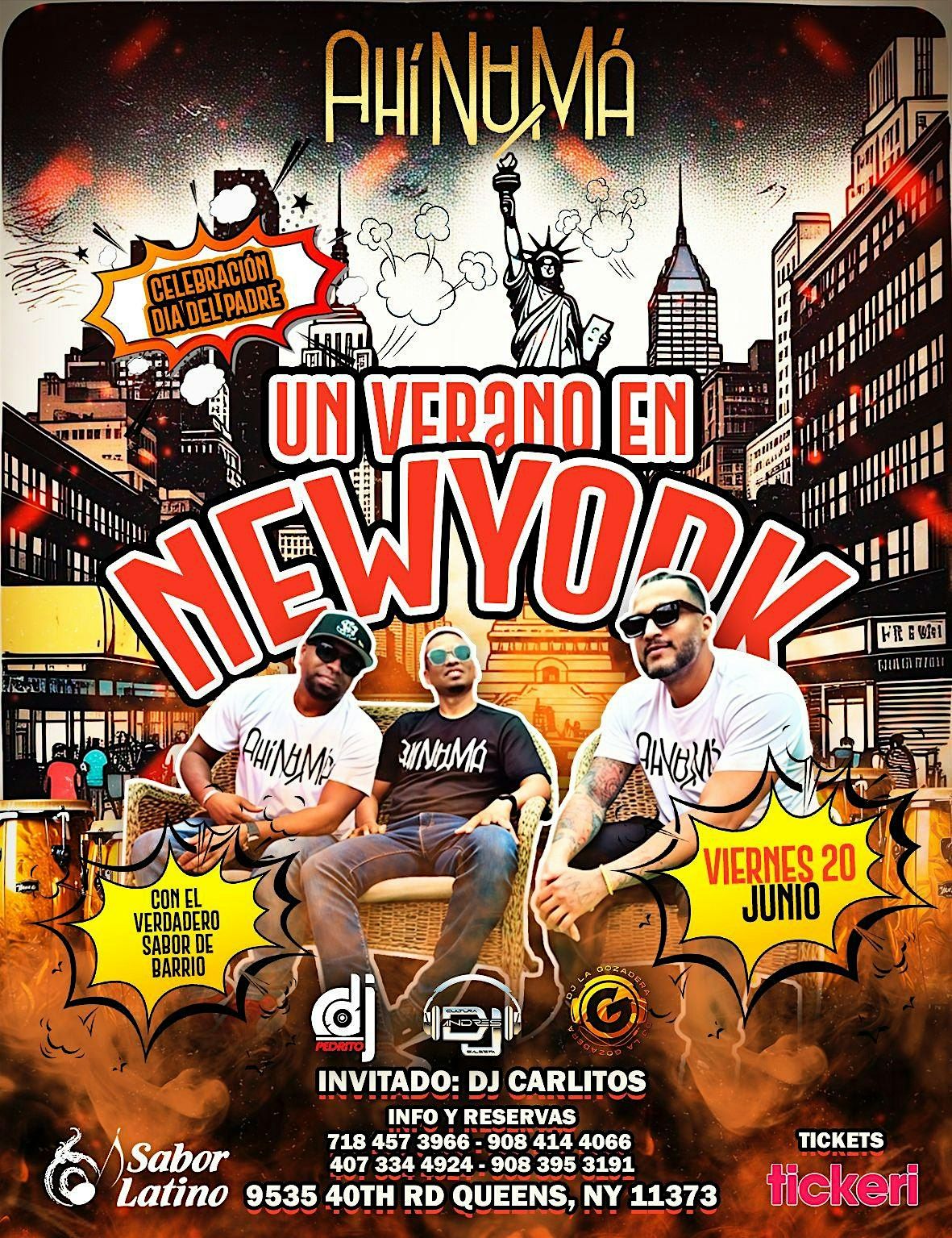 AHÍ NA' MA SABOR LATINO NY, 20 June | Event in Queens | AllEvents