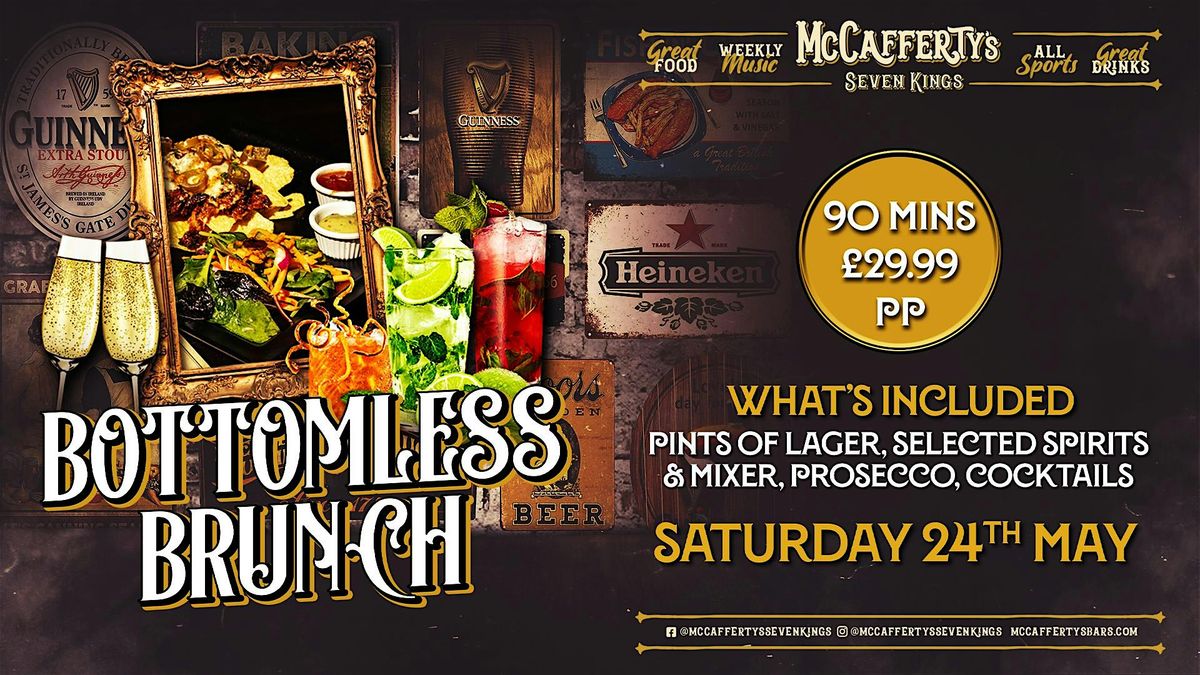 Bottomless Brunch - McCafferty's Seven Kings, 24 May | Event in Seven Kings | AllEvents
