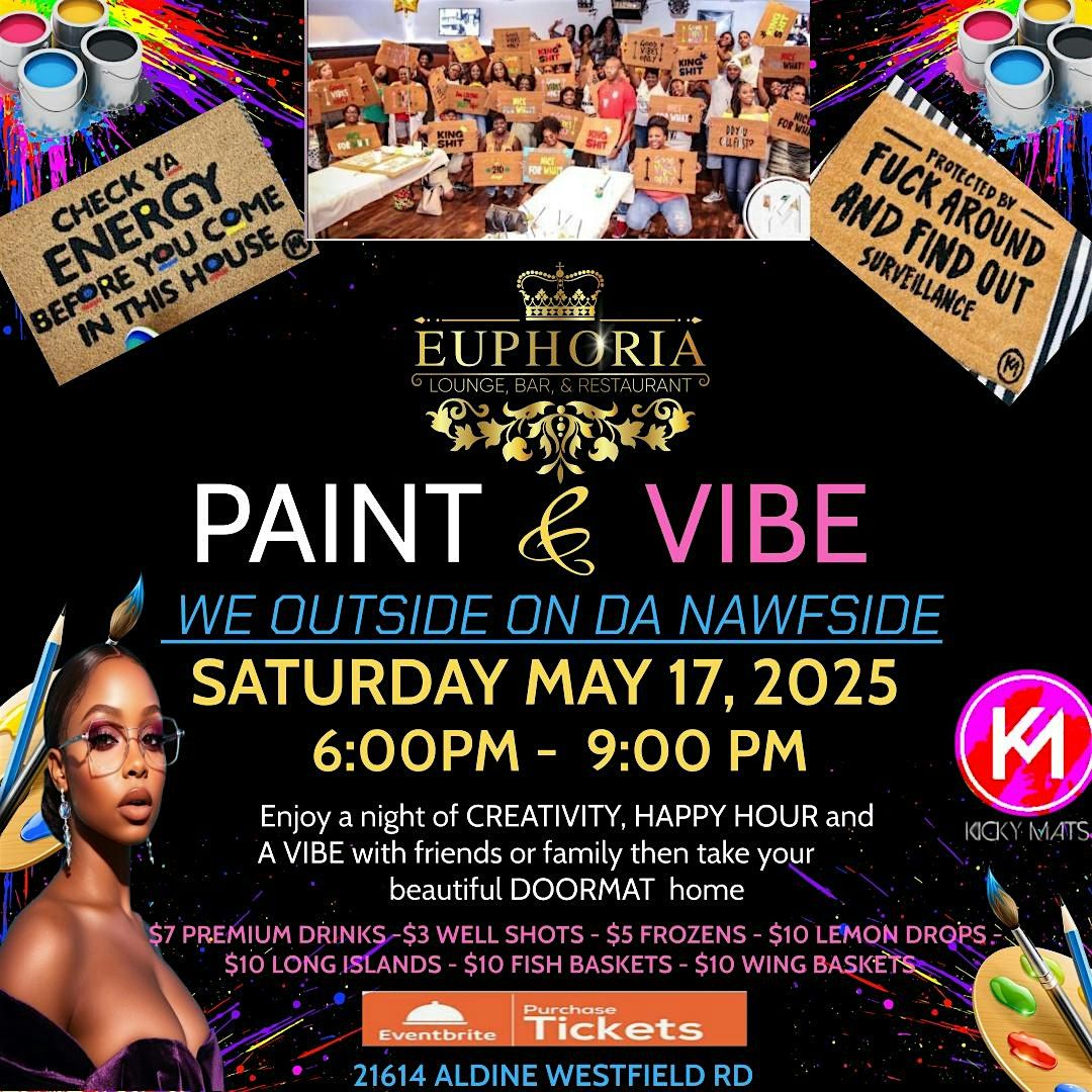 Paint & Vibe - KICKYMATS, 17 May | Event in Humble | AllEvents