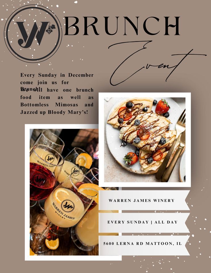 Sunday Brunch with Bottomless Mimosas & Special Bloody Marys , Warren