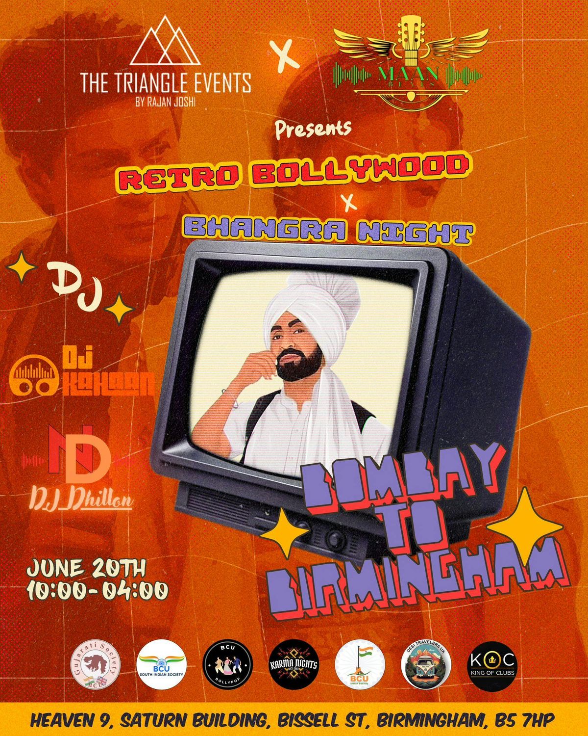 Retro Bollywood Night, 20 June | Event in Birmingham | AllEvents