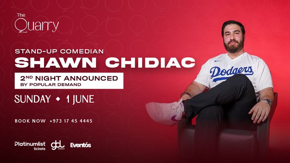 Shawn Chidiac Live at The Quarry, 1 June | Event in Awali | AllEvents