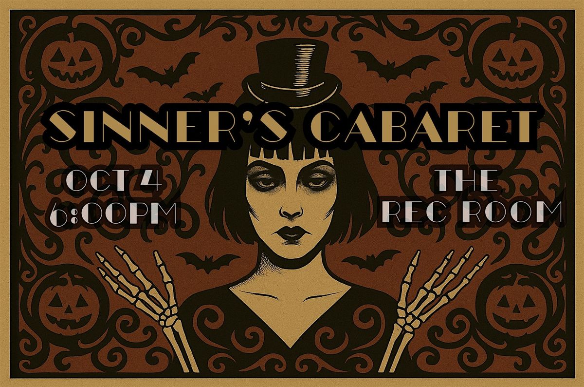 The Sinner's Cabaret, 4 October | Event in Burnaby | AllEvents