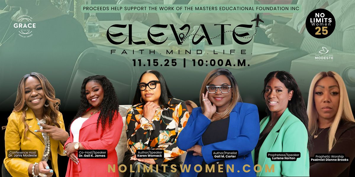 No Limits Women's Conference- ELEVATE!, 15 November | Event in Clermont | AllEvents