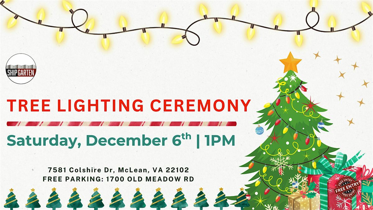 Tree Lighting Ceremony, 6 December | Event in Mclean | AllEvents