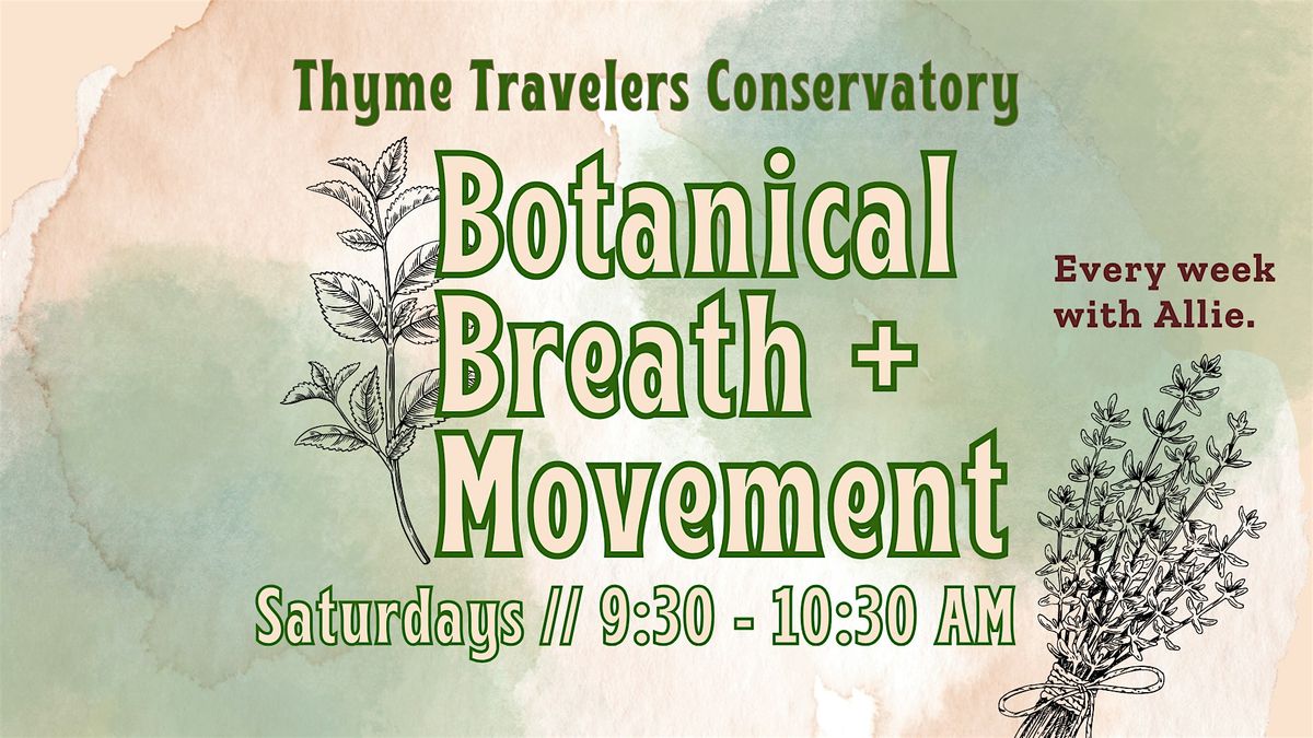 Botanical Breath + Movement | Event in Mount Laurel Township | AllEvents