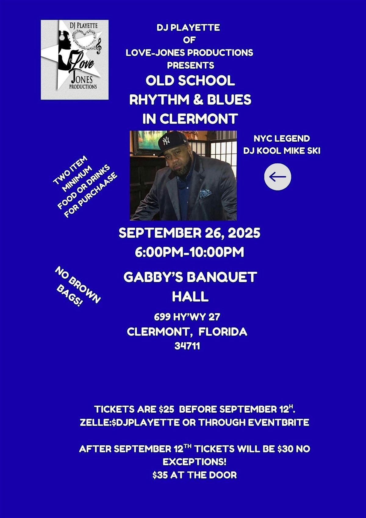 OLD SCHOOL RHYTHM & BLUES IN CLERMONT, 26 September | Event in Clermont | AllEvents