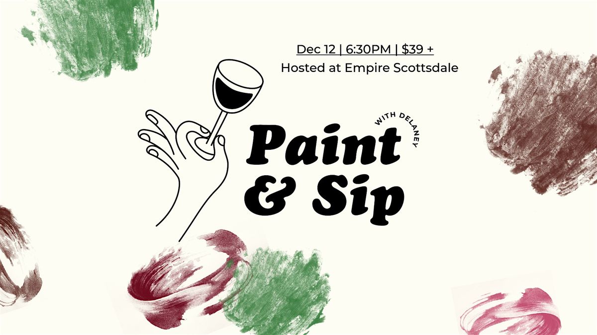 Paint & Sip Evening With Friends, 12 December | Event in Scottsdale | AllEvents