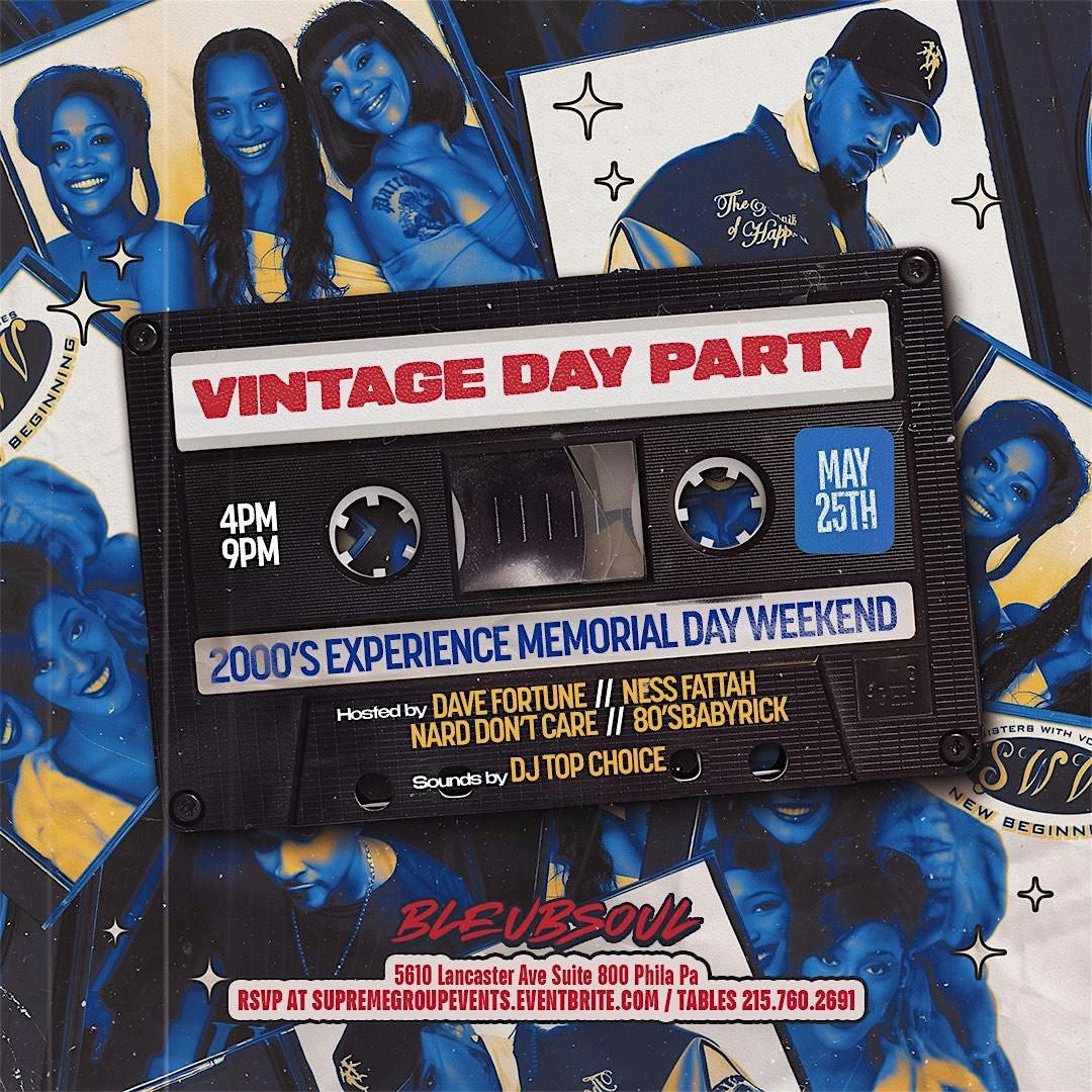 Vintage LADIES FREE w/RSVP  Sunday May 25th Memorial Day Weekend Edition, 25 May | Event in Philadelphia | AllEvents