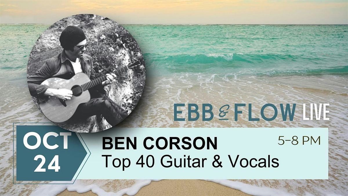 BEN CORSON LVE!, 24 October | Event in Melbourne | AllEvents