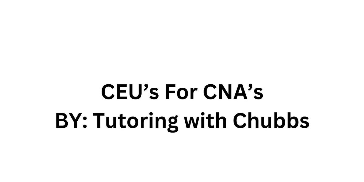 AM: Fluid & Electrolytes for CNA's PM: Understanding Cancer, 4 July | Event in Brentwood | AllEvents