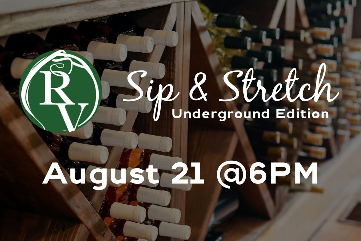 SIP & STRETCH – Underground Edition, 21 August | Event in Chesterton | AllEvents