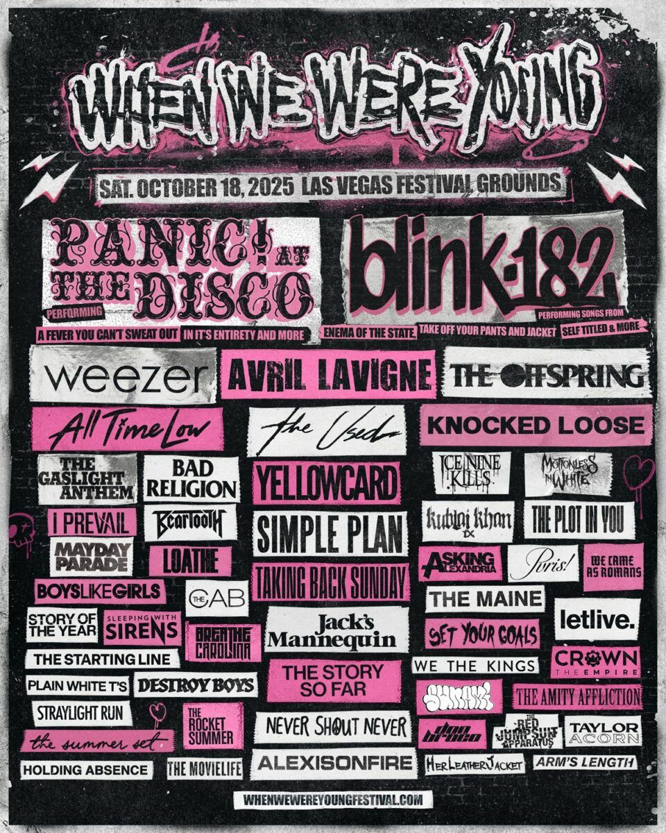 2025 When We Were Young Festival - Saturday at Las Vegas Festival Grounds, 18 October | Event in Las Vegas
