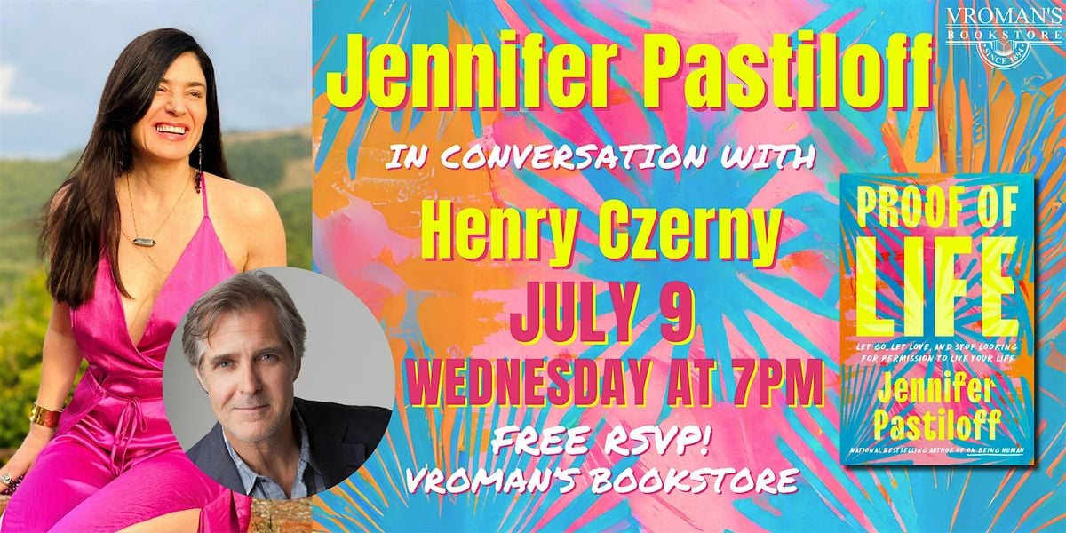 Jen Pastiloff, with Henry Czerny, discusses & signs Proof of Life, 9 July | Event in Pasadena | AllEvents