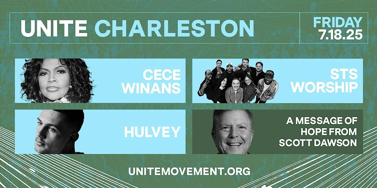 UNITE: CHARLESTON, 18 July | Event in Charleston | AllEvents