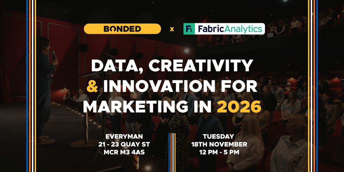 Data, Creativity & Innovation for Marketing in 2026 & beyond, 18 November | Event in Manchester | AllEvents
