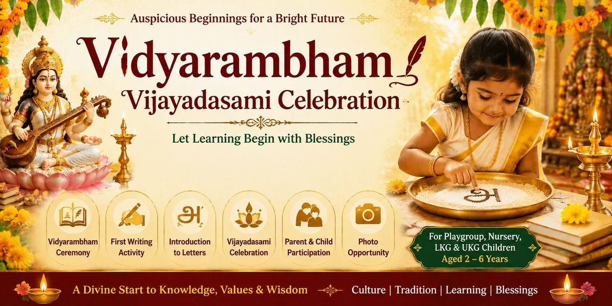 Vidyarambham - Vijayadasami Celebration 2026