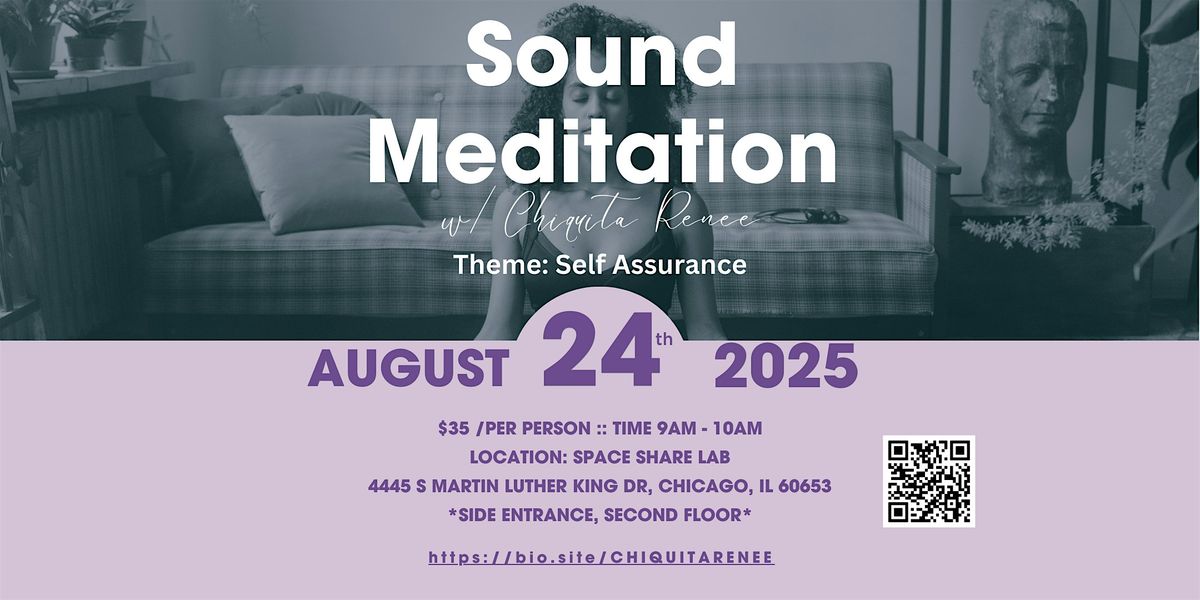 Sound Bath Meditation - Assurance, 24 August | Event in Chicago | AllEvents