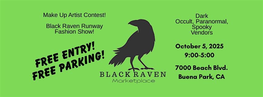 Black Raven Marketplace "Love Bleeds 2", 5 October | Event in Buena Park | AllEvents