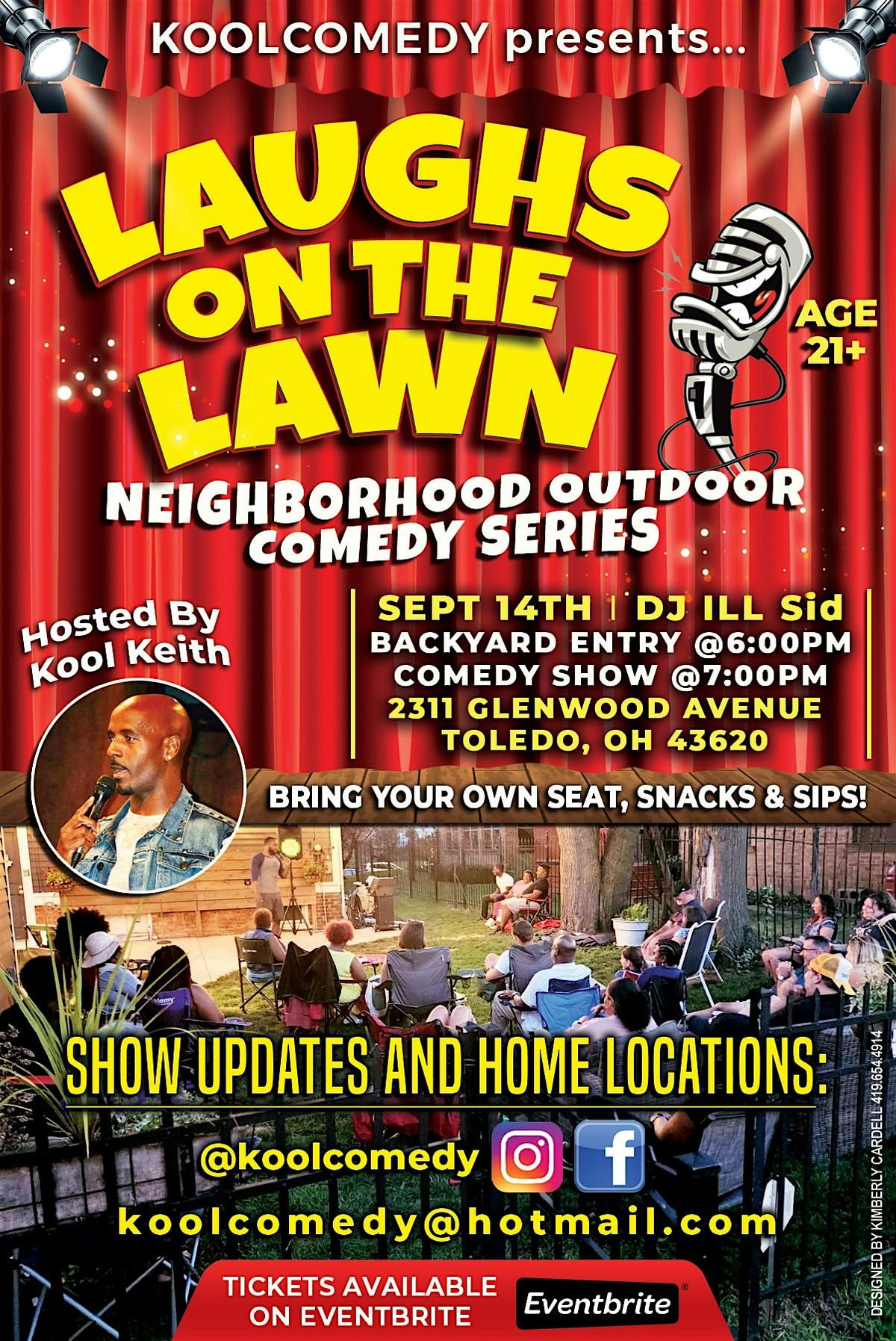 "Laughs On The Lawn" (9/14/25), 14 September | Event in Toledo | AllEvents
