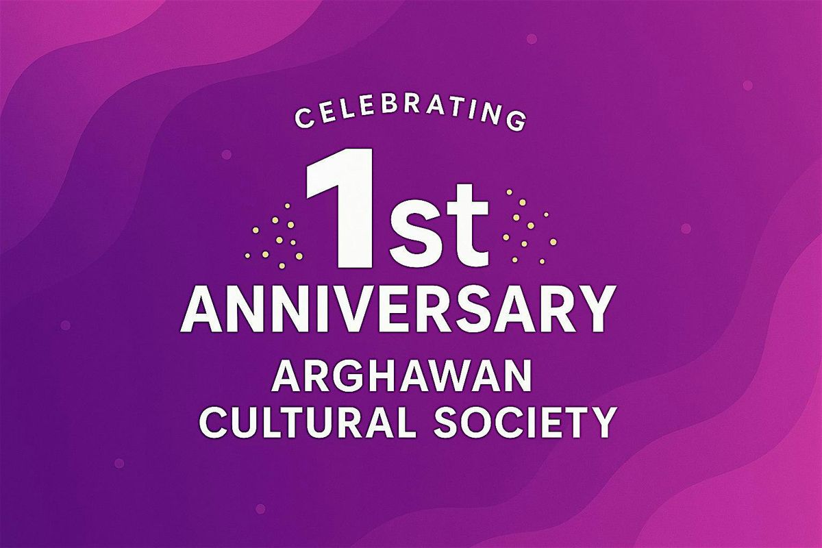 A year with Arghawan, 11 October | Event in Ashburn | AllEvents