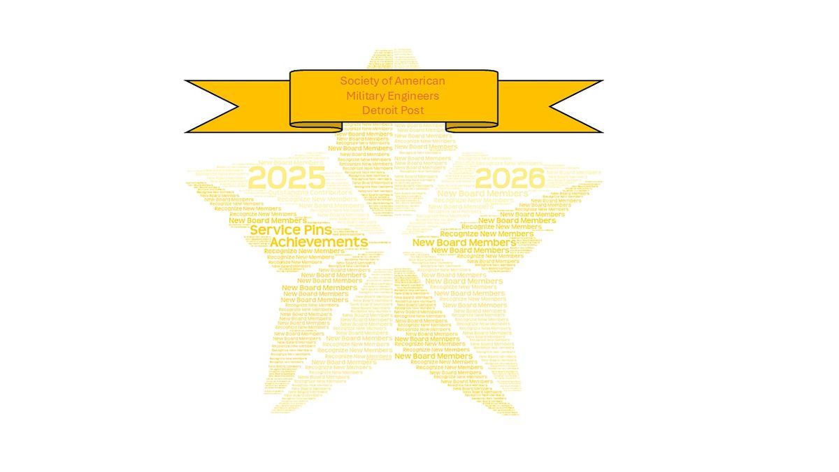 SAME Recap of 2025 and Service Recognition, 21 January | Event in Southfield | AllEvents
