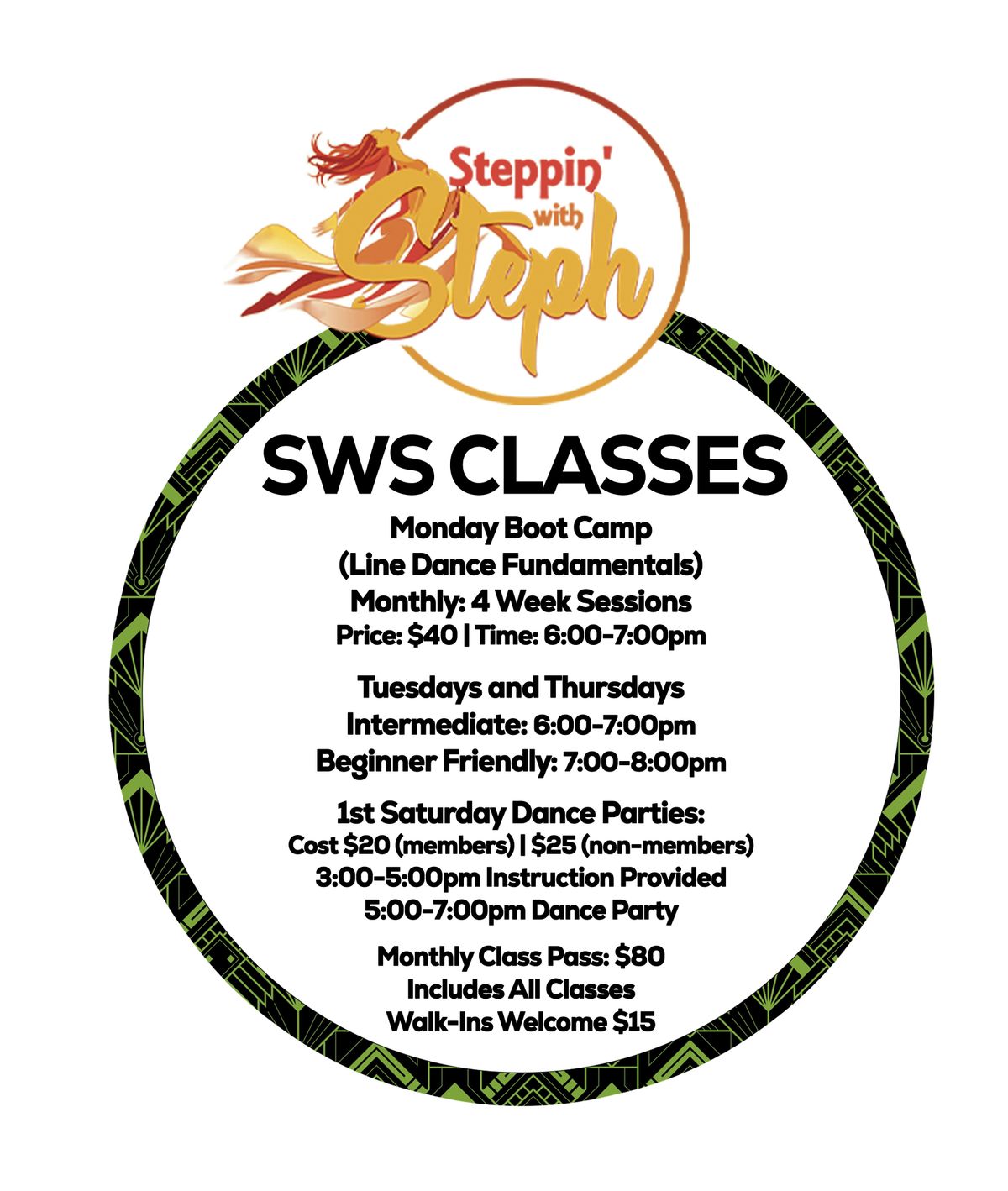 1st SWS Dance Studio Class/Party, 6 December | Event in Burlington | AllEvents