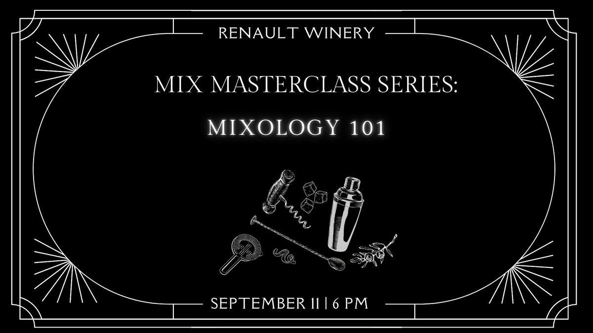 Mix Masterclass: Mixology 101, 11 September | Event in Egg Harbor City | AllEvents