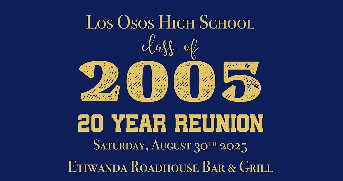 Los Osos 20 Year Reunion, 30 August | Event in Rancho Cucamonga | AllEvents