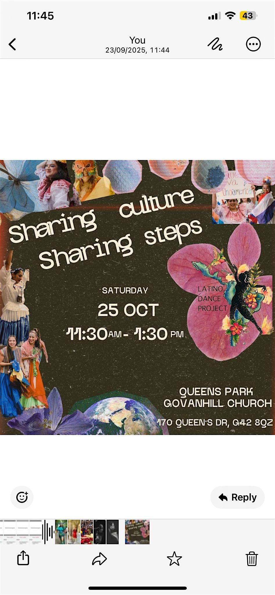 A Morning with LDP: Sharing Culture, Sharing Steps, 25 October | Event in Glasgow | AllEvents