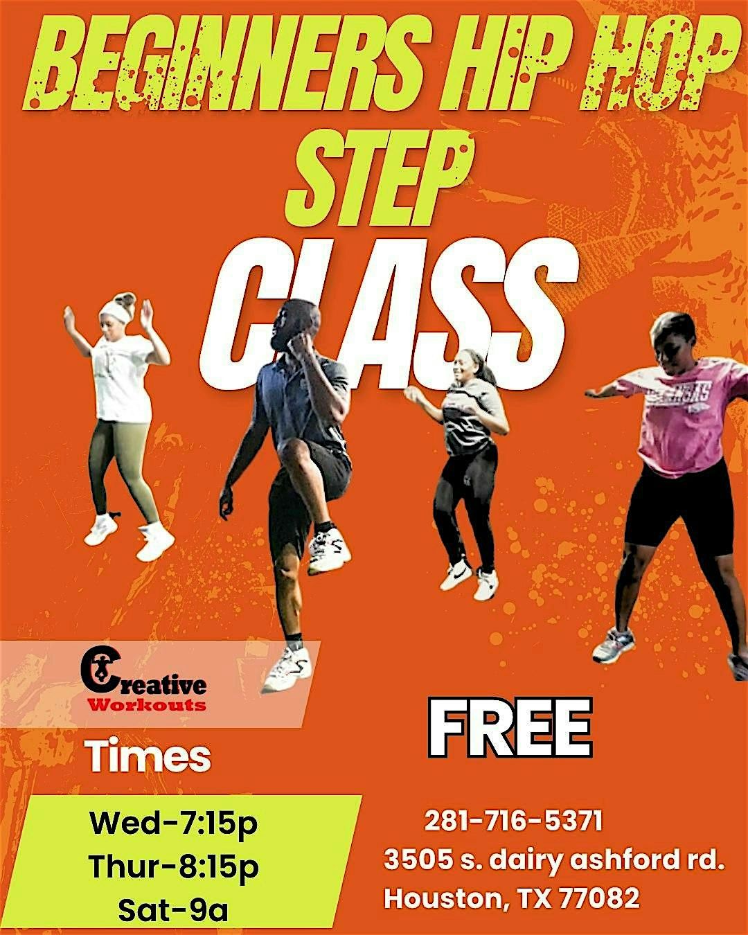 Beginner Hip Hop Dance Class with Steppers | Event in Houston | AllEvents