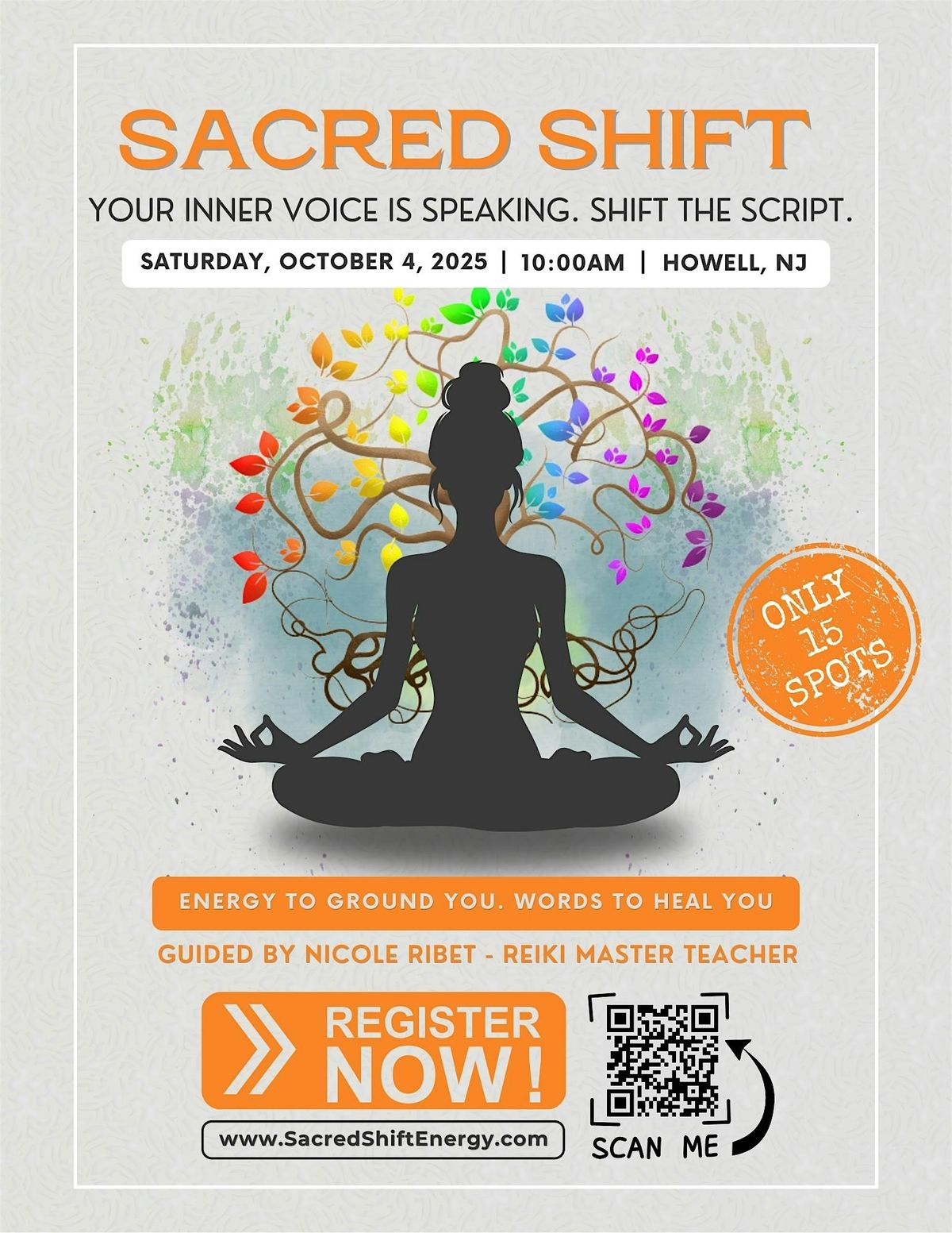 Sacred Shift - Your Inner Voice is Speaking. Shift the Script., 4 October | Event in Howell Township | AllEvents
