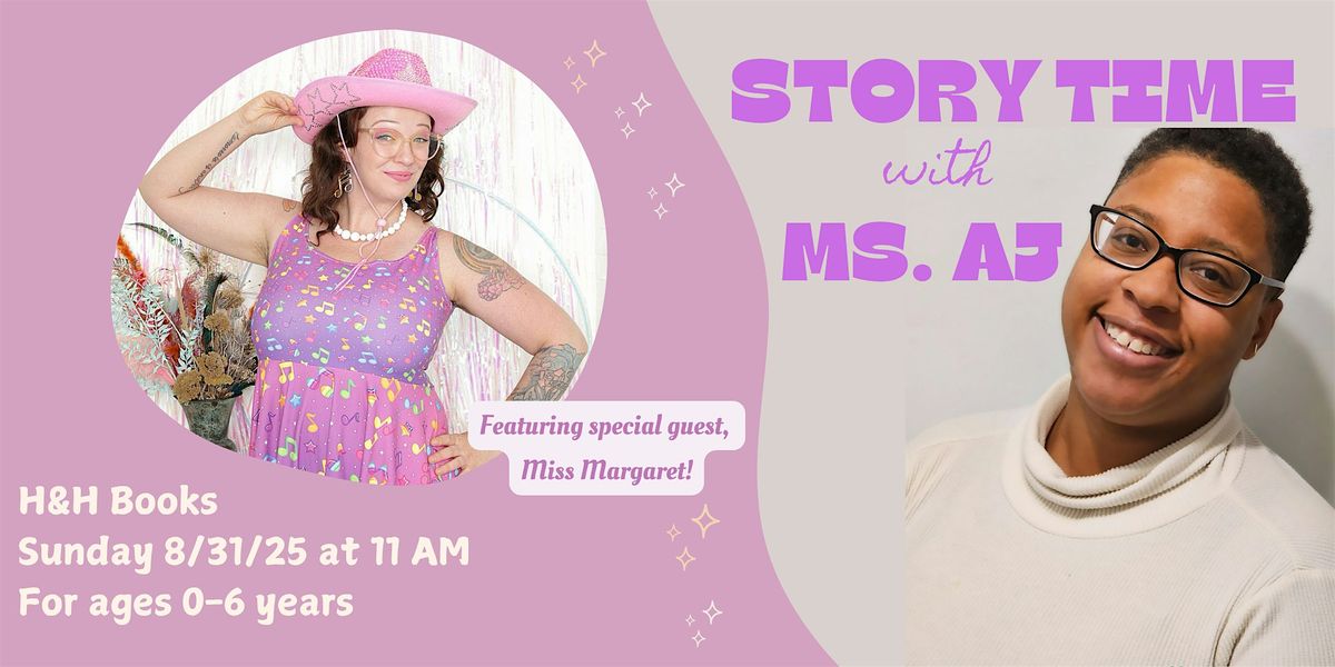 Morning Story Time with Ms. AJ and Miss Margaret! | Event in Philadelphia | AllEvents