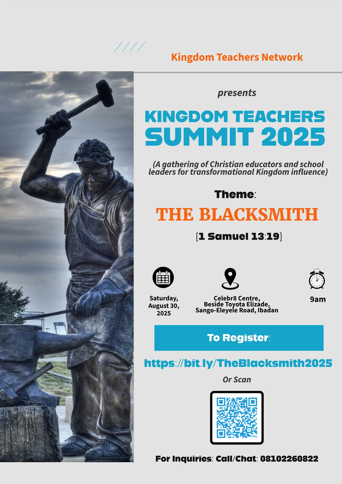Kingdom Teachers Summit, 30 August | Event in Ibadan | AllEvents