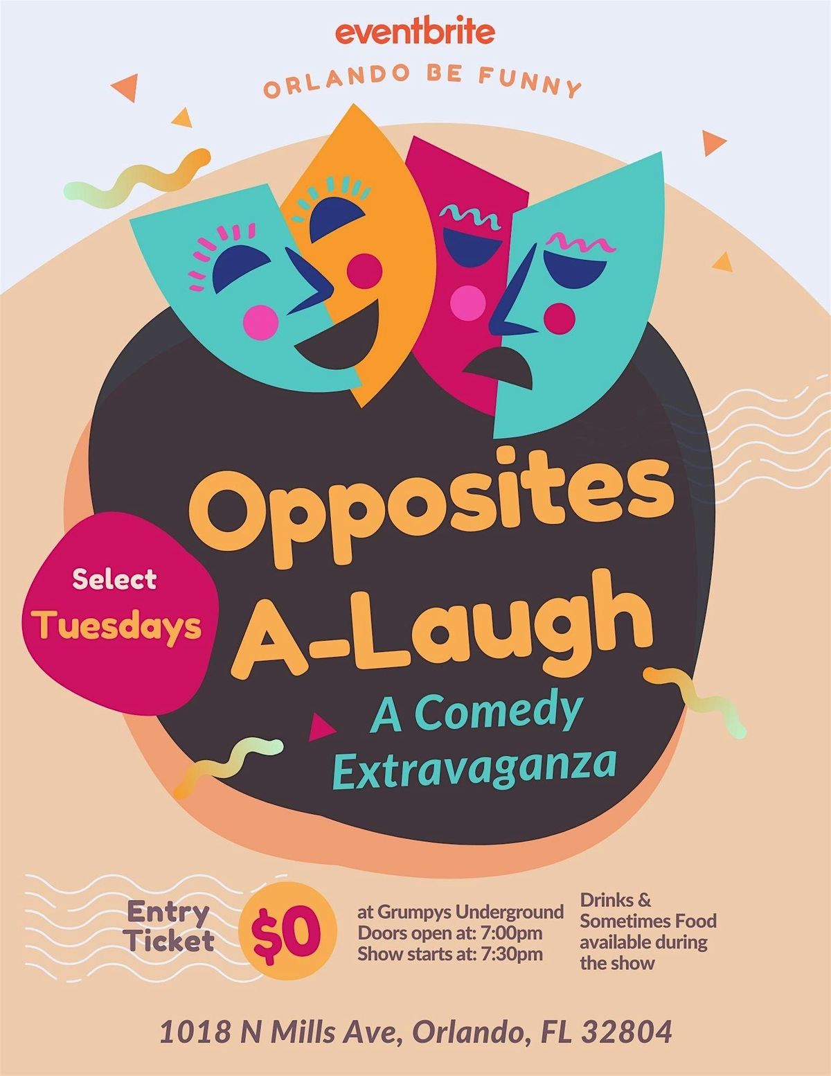 Opposites A-Laugh | Event in Orlando | AllEvents