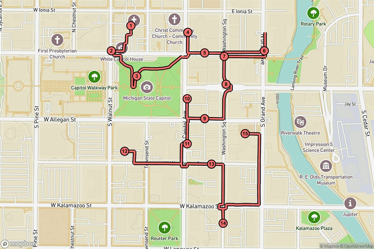 Lansing Audio Tour: Hidden Legends and Landmarks of Downtown | Event in Lansing | AllEvents