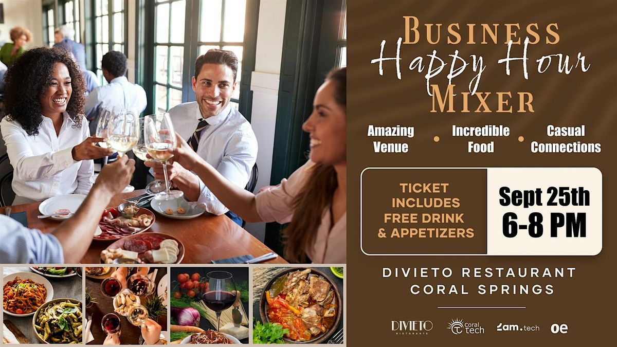 Coral Springs Business Networking Mixer, 25 September | Event in Coral Springs | AllEvents