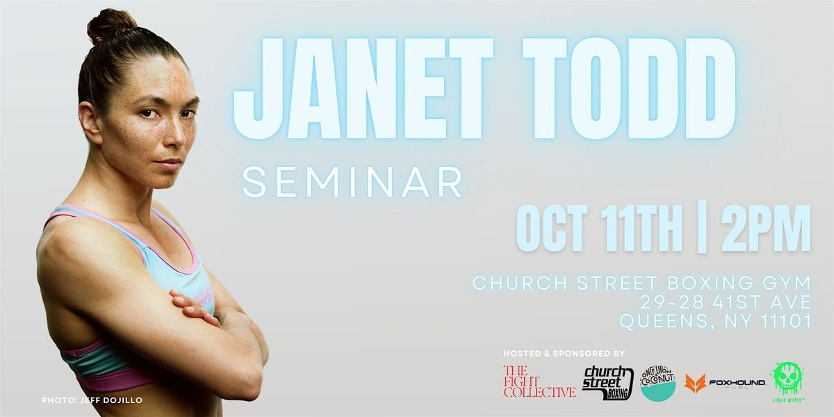 Janet Todd Muay Thai Seminar (Hosted by the Fight Collective), 11 October | Event in Queens | AllEvents
