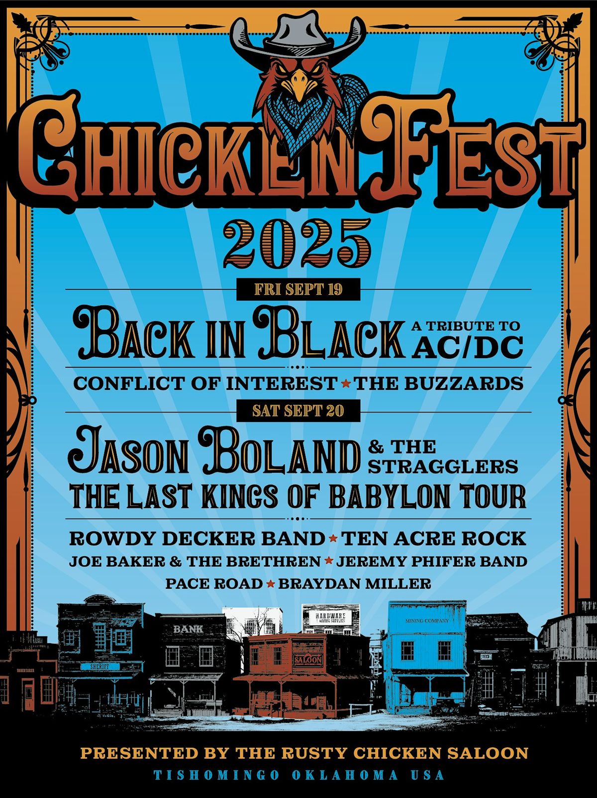 ChickenFest ‘25, 19 September | Event in Tishomingo | AllEvents