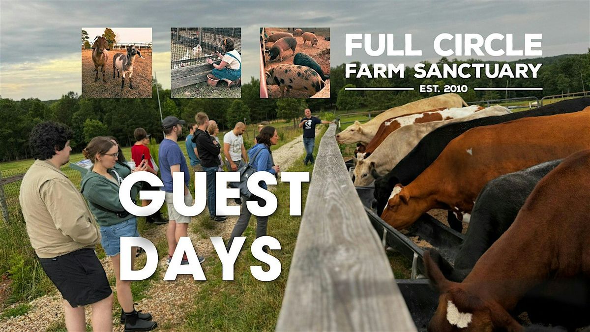 Guest Days At Full Circle Farm Sanctuary | Event in Warm Springs | AllEvents