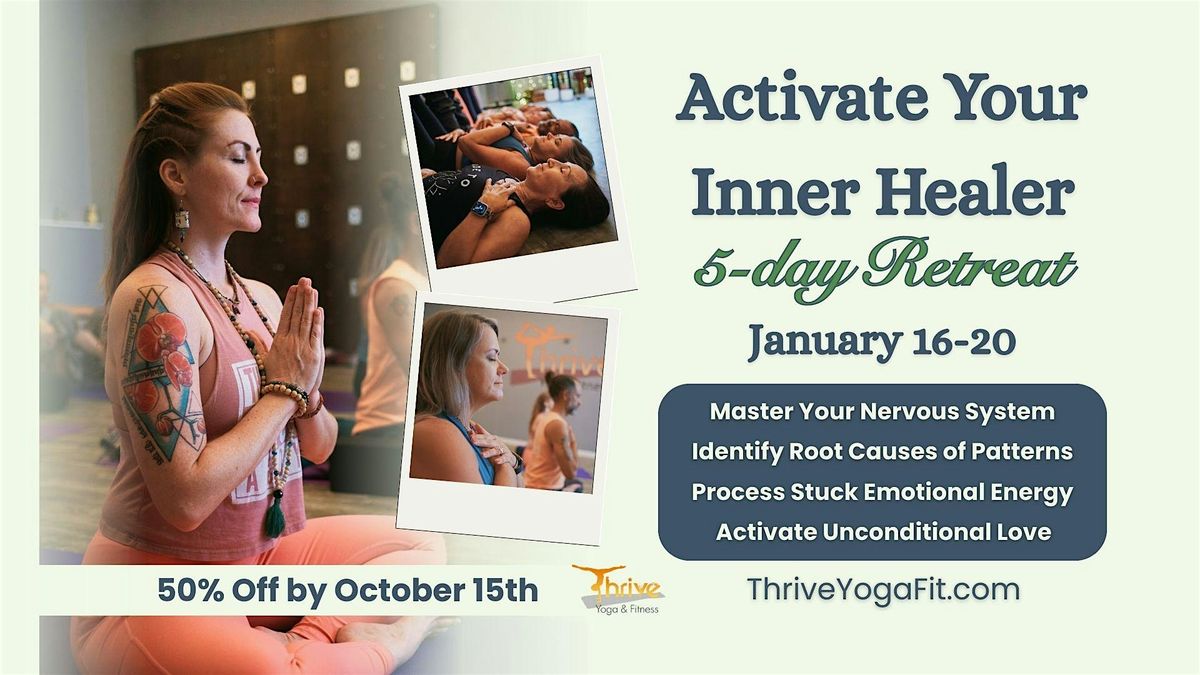 Activate Your Inner Healer: 5-Day Retreat, 16 January | Event in Bradenton | AllEvents