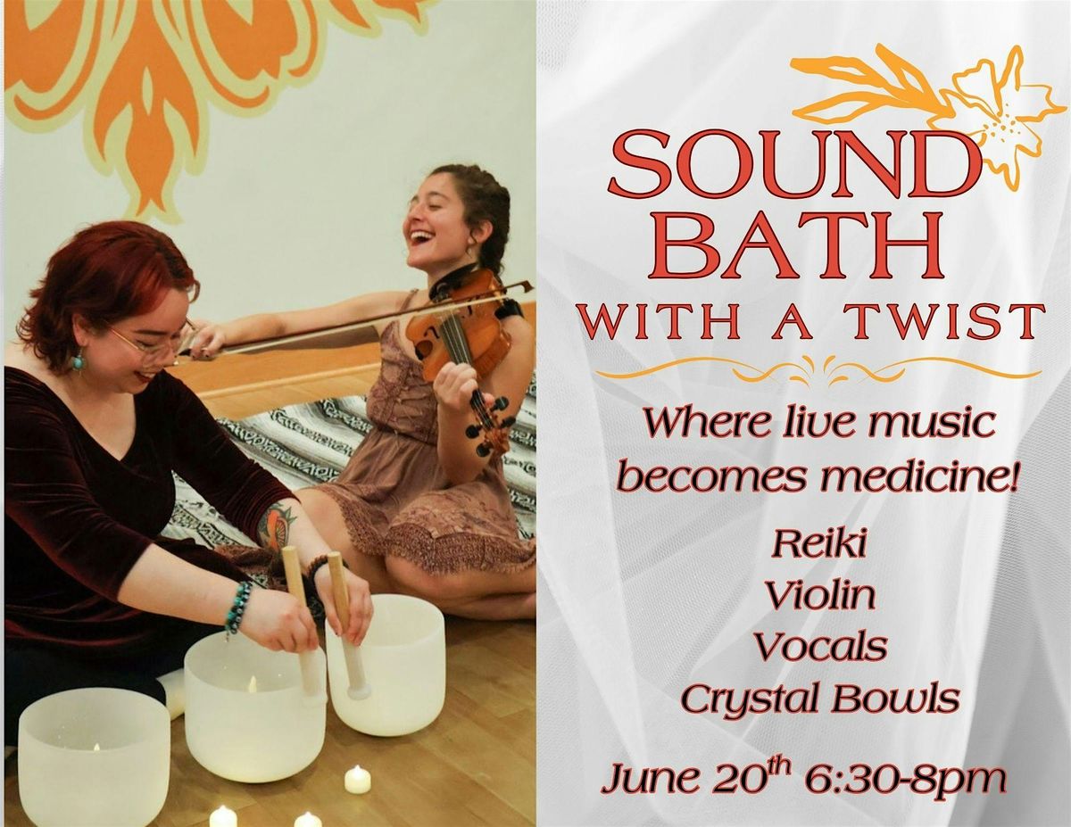 Sound Bath with a Twist: Reiki, Live Violin, Vocals, and Crystal Bowls, 6 June | Event in Boston | AllEvents